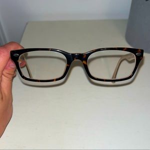 Ray Ban woman's tortoise Eye Glasses. Eyeglasses. Frames